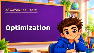 AP Calculus AB Optimization Test with Point Values (PDF)