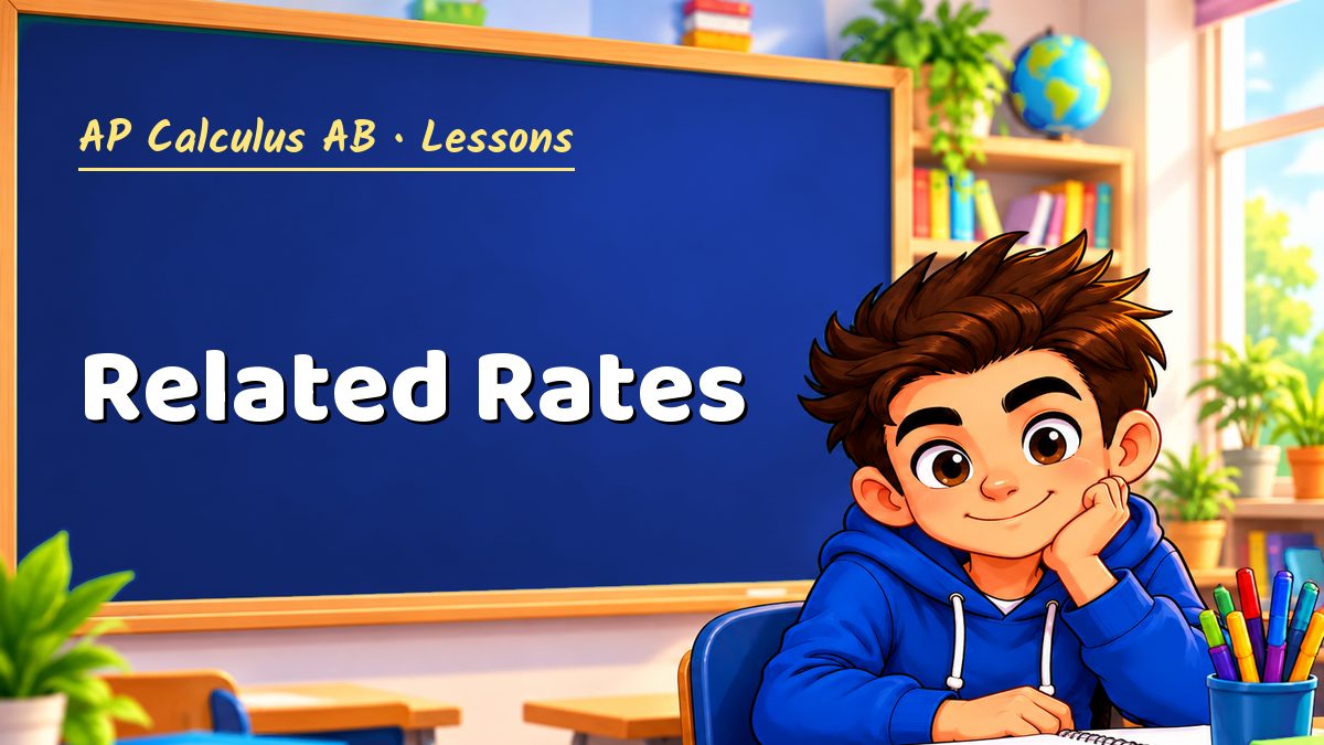 AP Calculus AB math lesson: Related Rates – Maths PDF