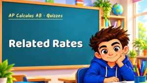 AP Calculus AB Related Rates Quiz: 10 Questions with Explanations