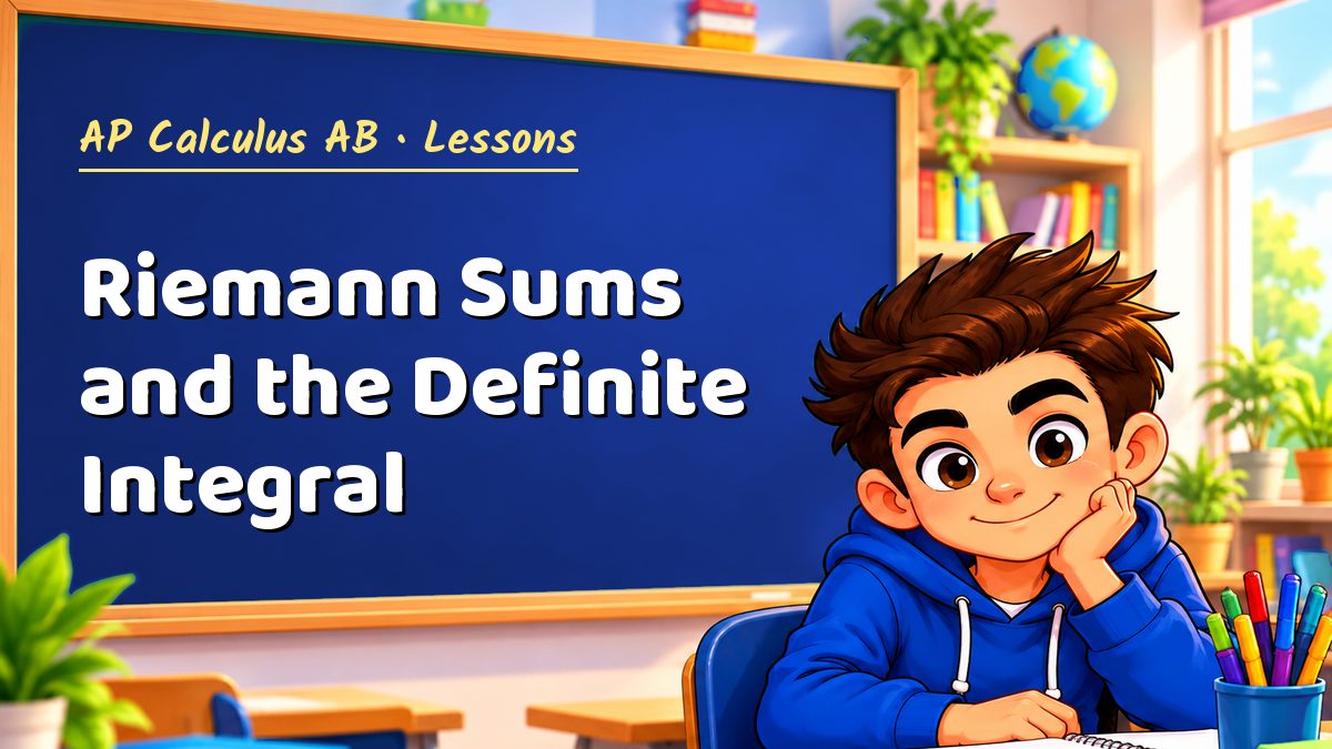AP Calculus AB math lesson: Riemann Sums and the Definite Integral – Maths PDF