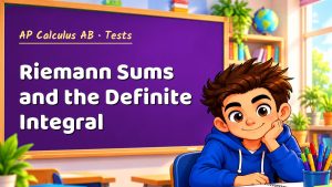 AP Calculus AB Riemann Sums and the Definite Integral Test with Point Values (PDF)