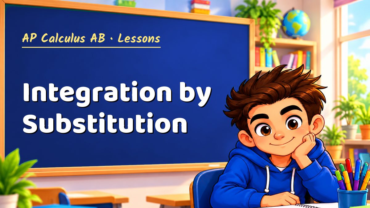 AP Calculus AB math lesson: Integration by Substitution – Maths PDF