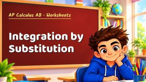 AP Calculus AB Integration by Substitution Worksheet (PDF)
