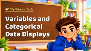 AP Statistics Variables and Categorical Data Displays Test with Point Values (PDF)
