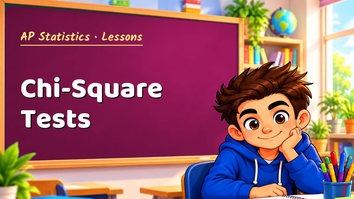AP Statistics math lesson: Chi-Square Tests – Maths PDF