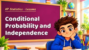 AP Statistics Conditional Probability and Independence Lesson (Free PDF)