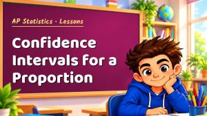 AP Statistics Confidence Intervals for a Proportion Lesson (Free PDF)