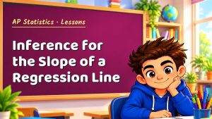 AP Statistics Inference for the Slope of a Regression Line Lesson (Free PDF)