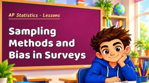AP Statistics Sampling Methods and Bias in Surveys Lesson (Free PDF)
