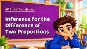 AP Statistics Inference for the Difference of Two Proportions Quiz: 10 Questions with Explanations