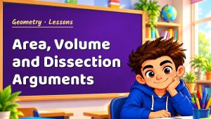 Geometry Area, Volume and Dissection Arguments Lesson (Free PDF)