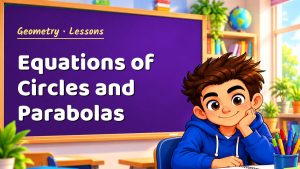 Geometry Equations of Circles and Parabolas Lesson (Free PDF)