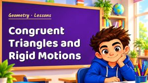 Geometry Congruent Triangles and Rigid Motions Lesson (Free PDF)