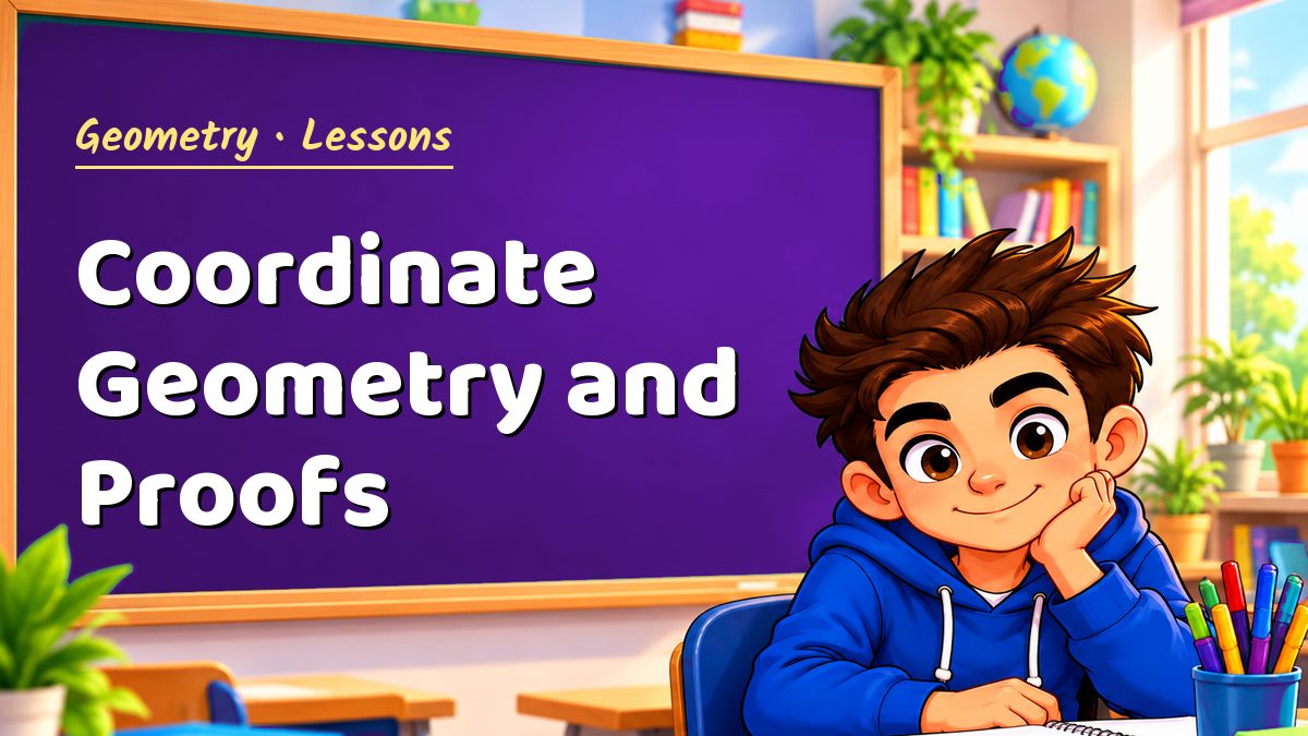Geometry math lesson: Coordinate Geometry and Proofs – Maths PDF