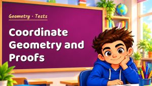 Geometry Coordinate Geometry and Proofs Test with Point Values (PDF)