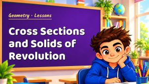 Geometry Cross Sections and Solids of Revolution Lesson (Free PDF)