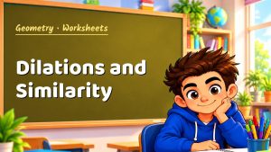 Geometry Dilations and Similarity Worksheet (PDF)