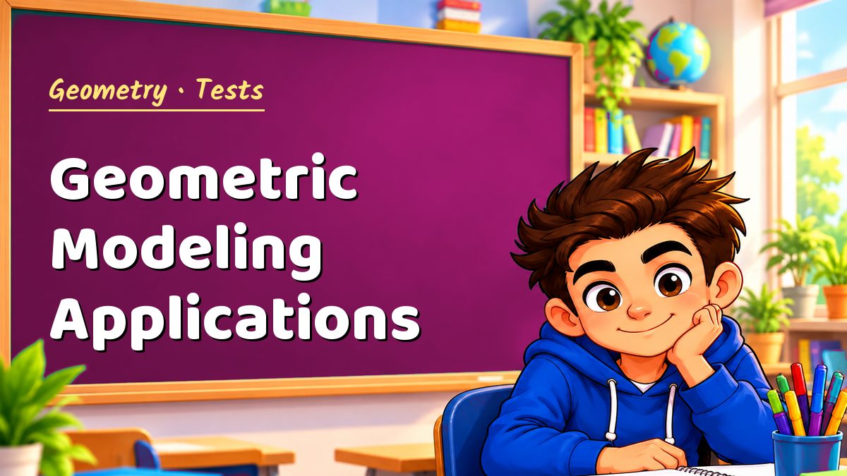 Geometry math test: Geometric Modeling Applications – Maths PDF