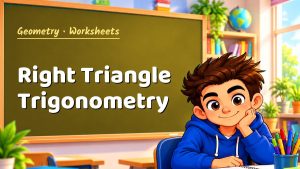 Geometry Right Triangle Trigonometry Worksheet (PDF)