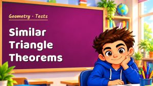Geometry Similar Triangle Theorems Test with Point Values (PDF)