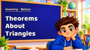 Geometry Theorems About Triangles Quiz: 10 Questions with Explanations