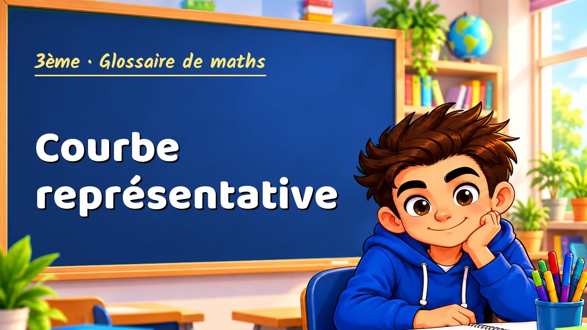 Courbe représentative : définition, méthode et exemple corrigé (3ème) – Maths PDF