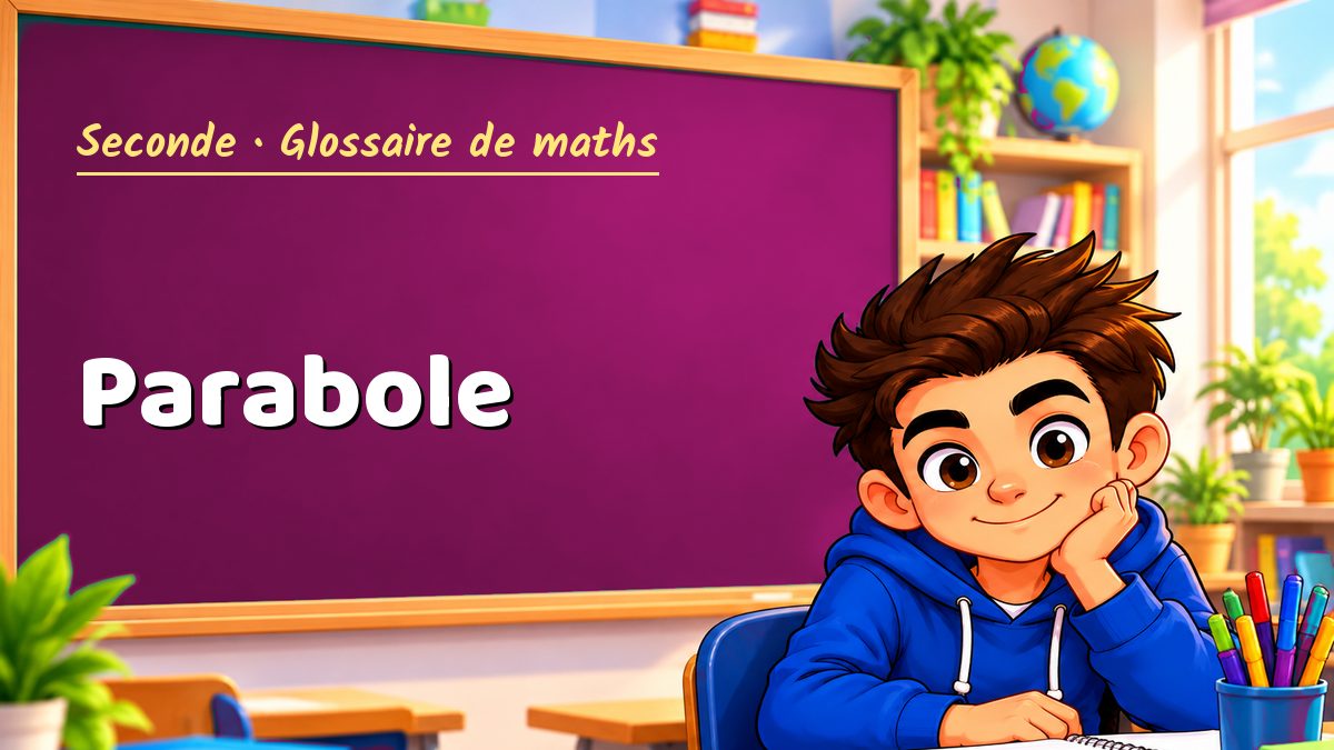 Parabole : définition, méthode et exemple corrigé (Seconde) – Maths PDF