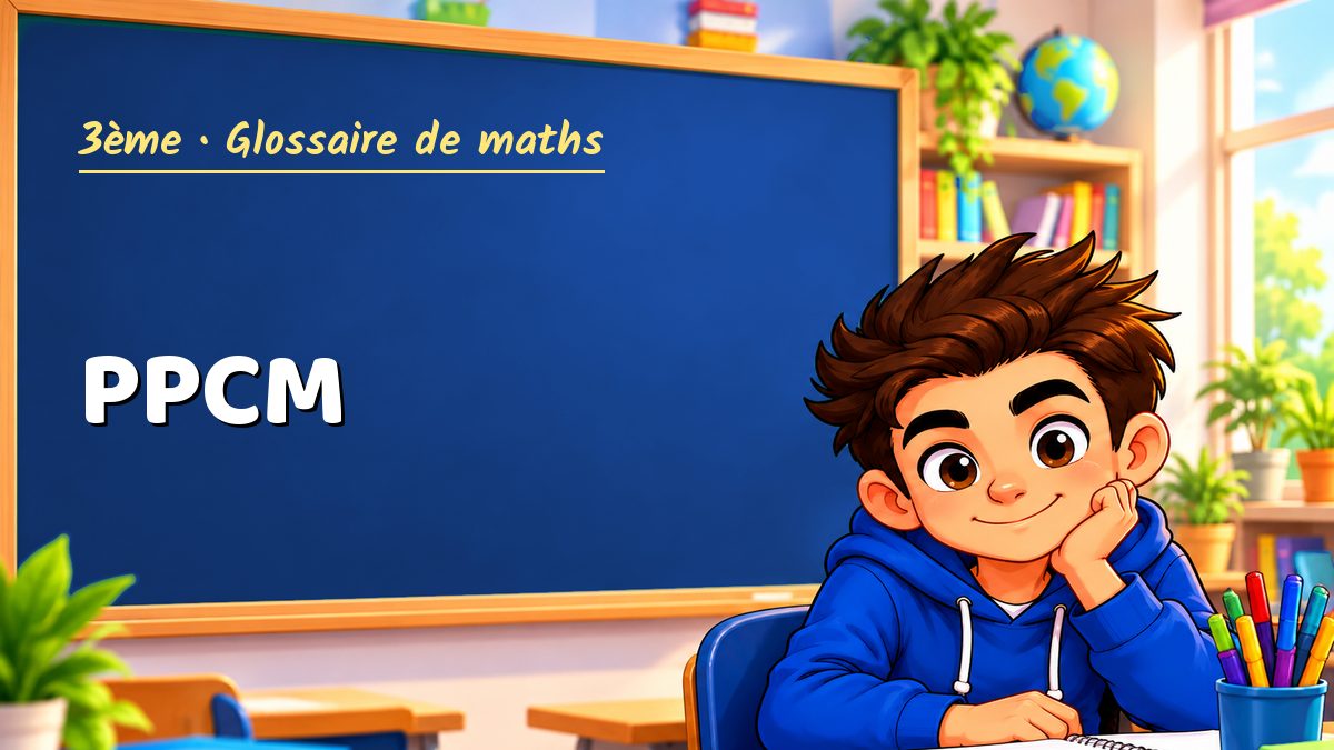 PPCM : définition, méthode et exemple corrigé (3ème) – Maths PDF