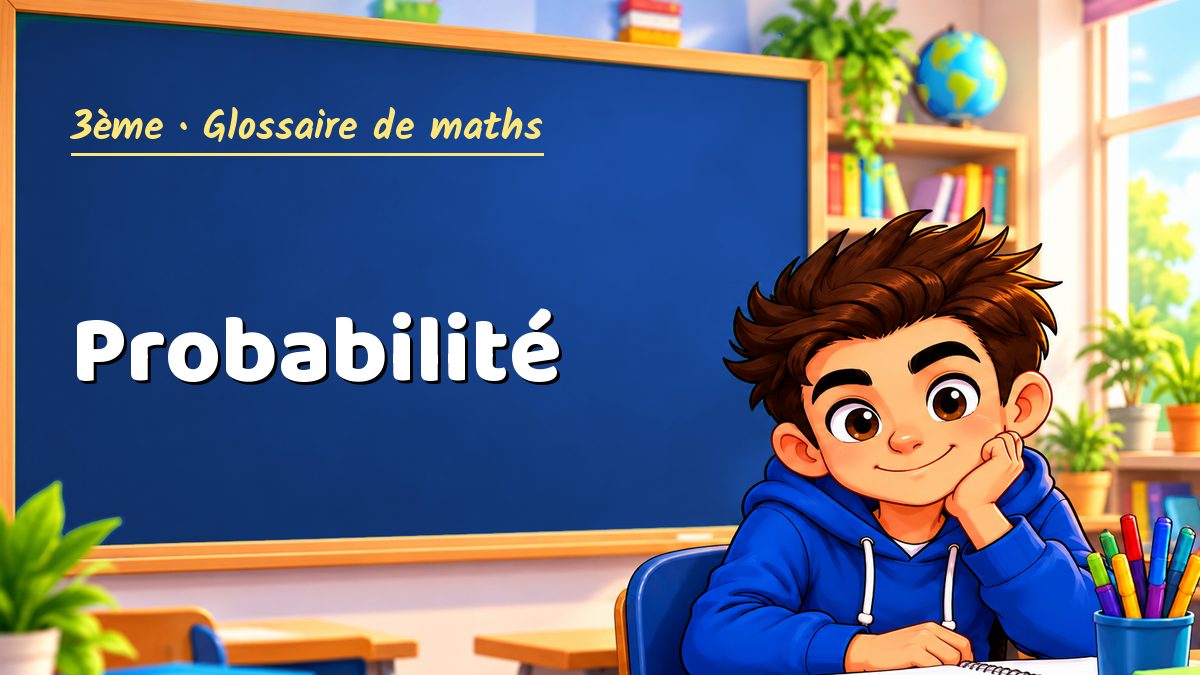 Probabilité : définition, méthode et exemple corrigé (3ème) – Maths PDF