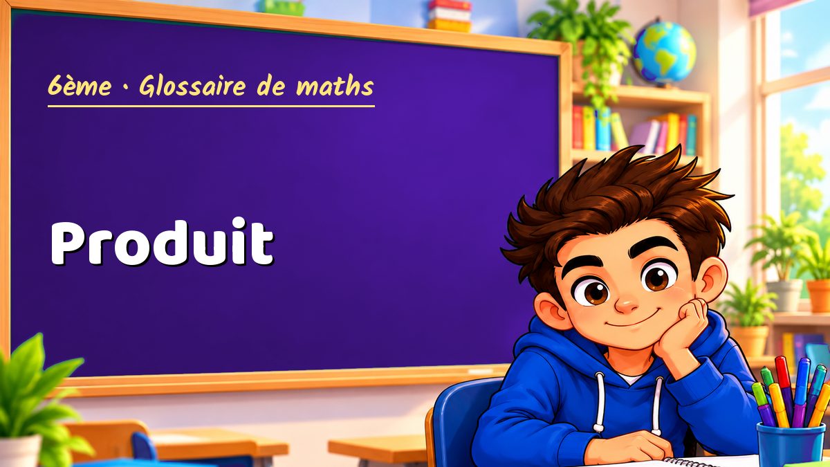 Produit : définition, méthode et exemple corrigé (6ème) – Maths PDF
