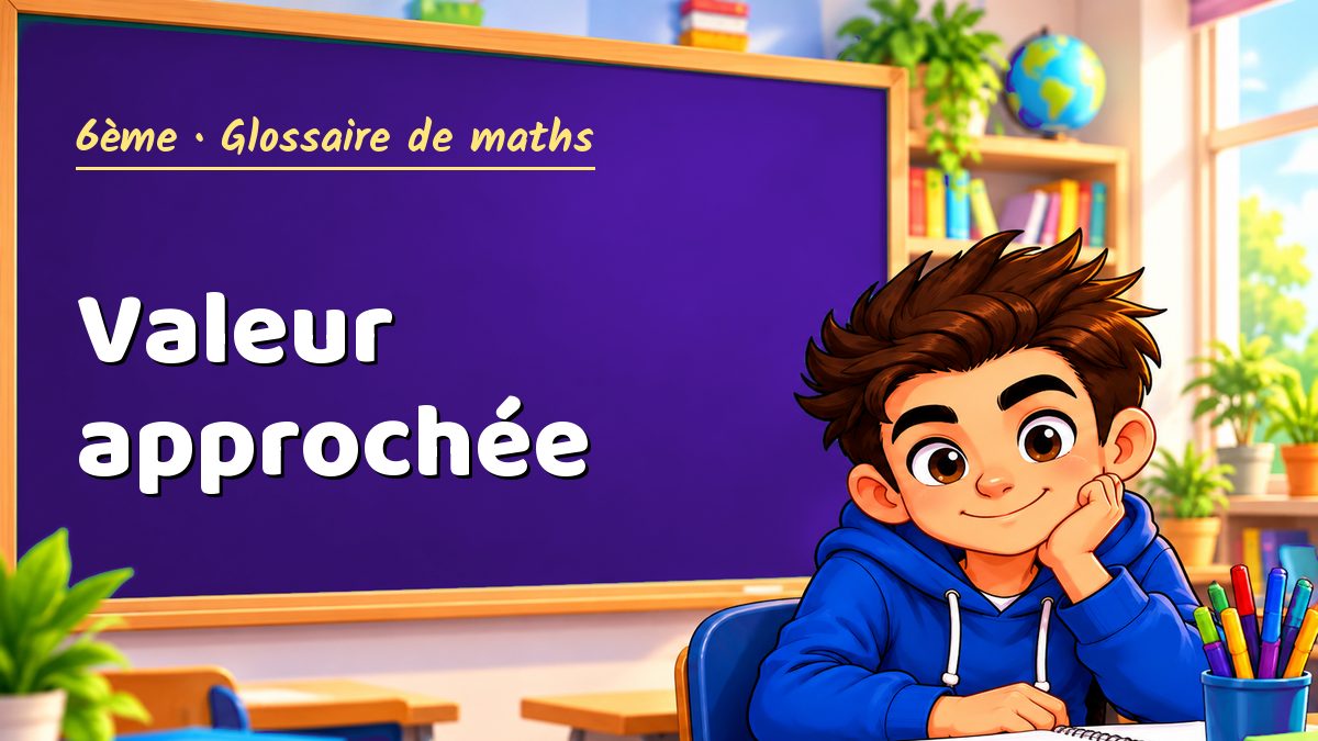 Valeur approchée : définition, méthode et exemple corrigé (6ème) – Maths PDF