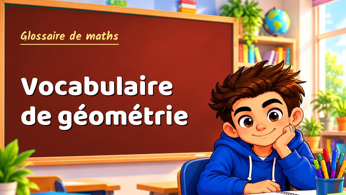 Vocabulaire de géométrie – Maths PDF