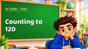 1st Grade Counting to 120 Test with Point Values (PDF)