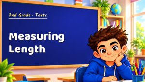 2nd Grade Measuring Length Test with Point Values (PDF)