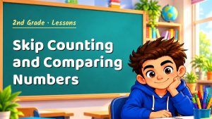 2nd Grade Skip Counting and Comparing Numbers Lesson (Free PDF)