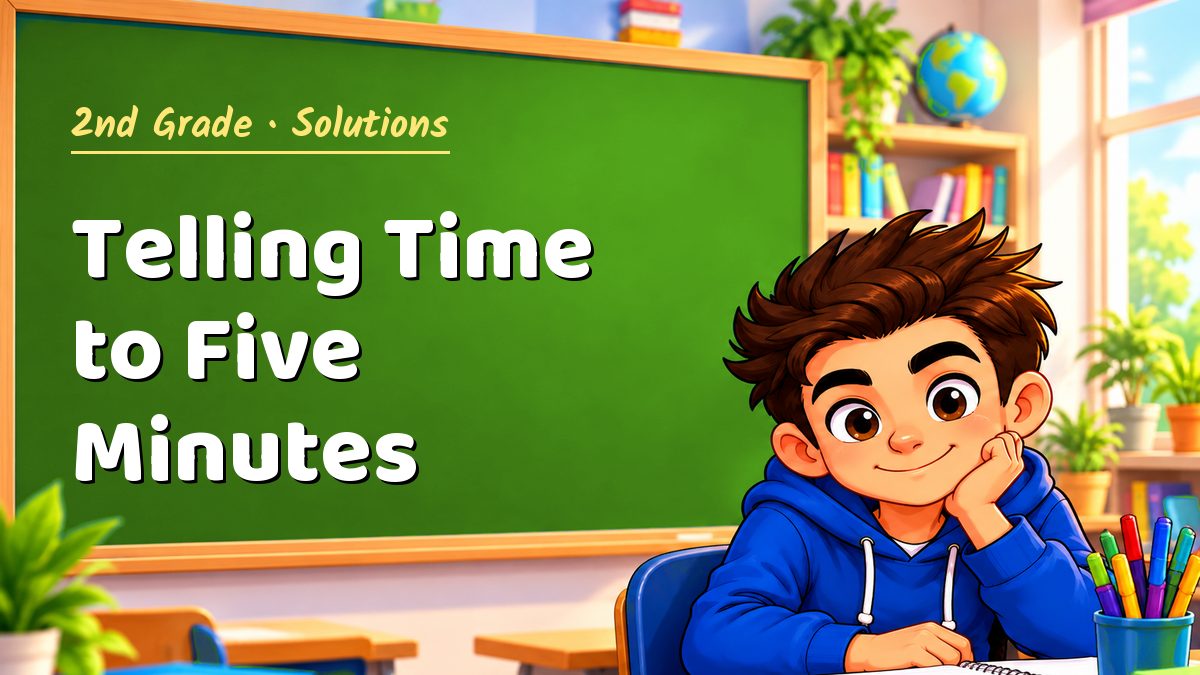 2nd grade telling time worksheet answers – Maths PDF