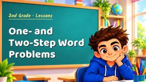 2nd Grade One- and Two-Step Word Problems Lesson (Free PDF)