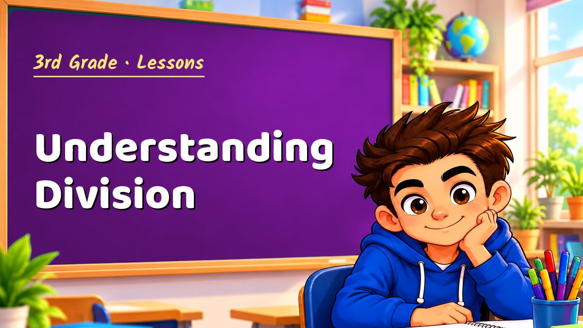 3rd Grade math lesson: Understanding Division – Maths PDF
