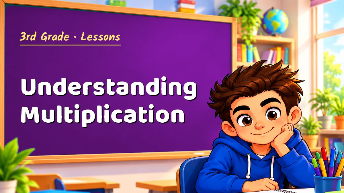 3rd Grade math lesson: Understanding Multiplication – Maths PDF