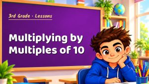 3rd Grade Multiplying by Multiples of 10 Lesson (Free PDF)