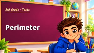 3rd Grade Perimeter Test with Point Values (PDF)