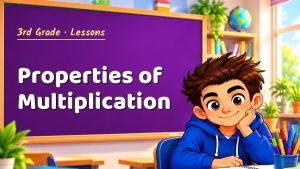 3rd Grade Properties of Multiplication Lesson (Free PDF)