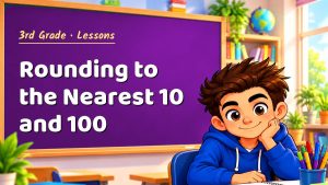 3rd Grade Rounding to the Nearest 10 and 100 Lesson (Free PDF)