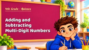 4th Grade Adding and Subtracting Multi-Digit Numbers Quiz: 10 Questions with Explanations
