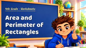 4th Grade Area and Perimeter of Rectangles Worksheet (PDF)