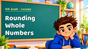 4th Grade Rounding Whole Numbers Lesson (Free PDF)
