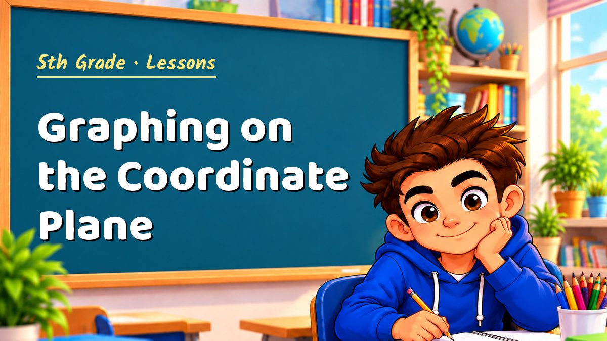 5th Grade math lesson: Graphing on the Coordinate Plane – Maths PDF