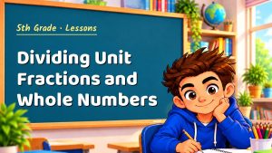 5th Grade Dividing Unit Fractions and Whole Numbers Lesson (Free PDF)