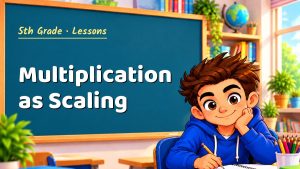 5th Grade Multiplication as Scaling Lesson (Free PDF)