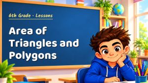 6th Grade Area of Triangles and Polygons Lesson (Free PDF)